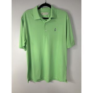 Donald Ross Golf‎ Polo Shirt Mens Green Golf Club Size M